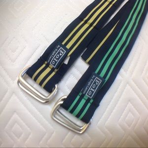 Men's polo belts. Fits up to 40 in Waist.
